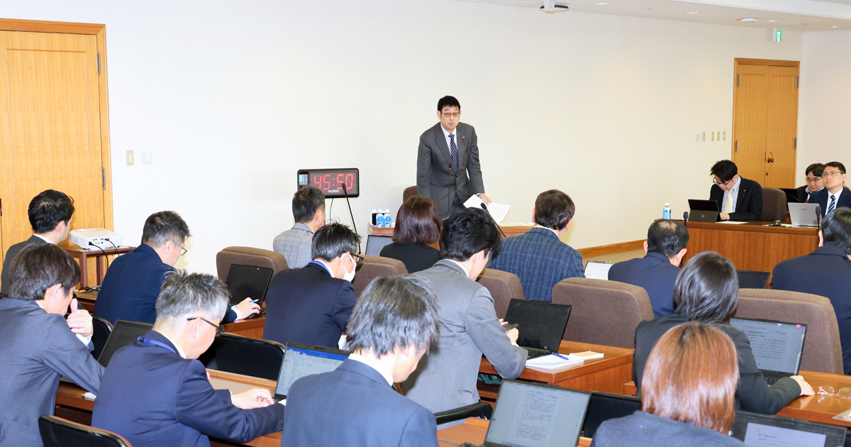 令和8年3月6日　山下議員が予算特別委員会　第1分科会（地域協働）で質疑  