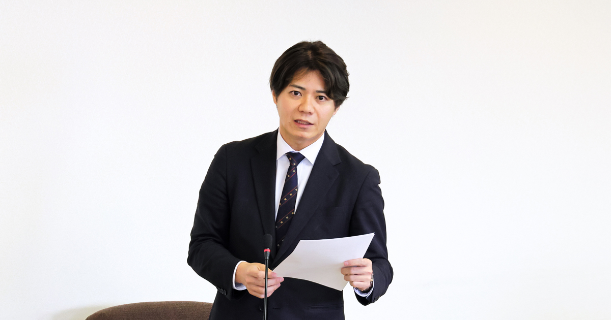 令和8年3月6日　上畠議員が予算特別委員会　第1分科会（地域協働）で質疑  