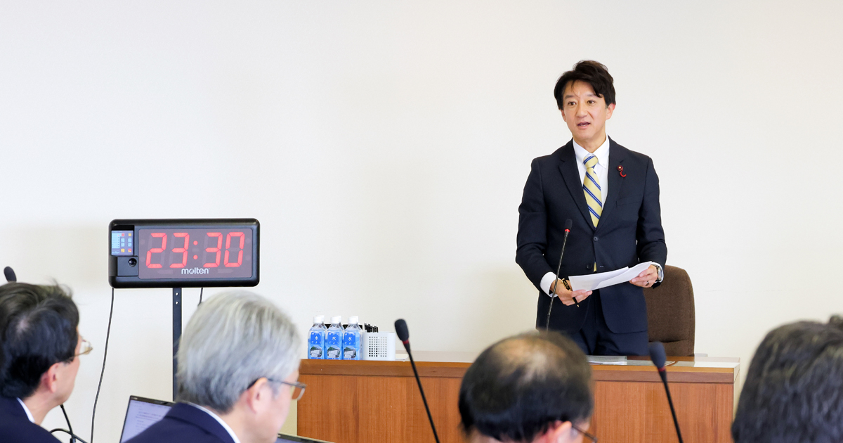 令和8年3月6日 河南議員が予算特別委員会 第2分科会(危機管理局・消防局)で質疑