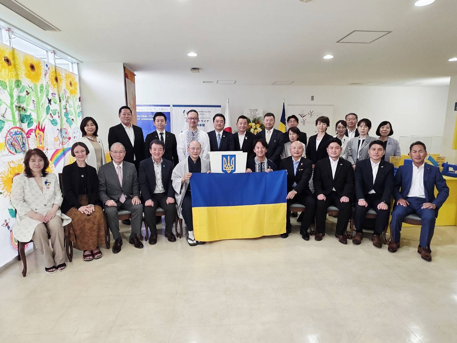 「神戸市会ウクライナ友好議員連盟」の発足と第1回総会・設立記念レセプションへの参加について